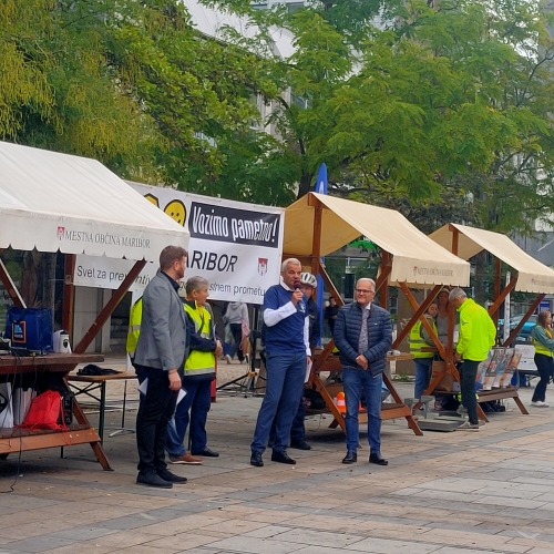 Saša Arsenović, župan občine Maribor ima pozdravni govor